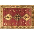 thumbnail image 1 of Ahgly Company Indoor Rectangle Persian Brown Traditional Area Rugs, 2' x 4', 1 of 4