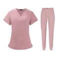 thumbnail image 3 of Conjunto de ropa de trabajo Salvador enfermera rosa L, 3 of 9