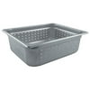 Update International Half Size 4" (Depth) Perforated Steam Table Pan 12-3/4" W x 10-3/8" D x 4" H