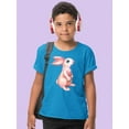 thumbnail image 2 of Cute Bunny Watercolor Style T-Shirt Juniors -Image by Shutterstock,  x-Small, 2 of 4