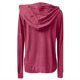 thumbnail image 4 of MHFRRA Sudadera Informal de Manga Larga con Capucha para Mujer, Color Liso, con Cordón, Suave y Cómoda, Estilo Urbano, Blusa Tipo Túnica a La Moda Rosa Fuerte, 4 of 4