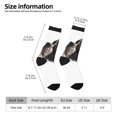 thumbnail image 2 of Balery Black And White Boston Terrier Calcetas Largas con Estampado para Hombre y Mujer – Suaves y Transpirables, Talla Única (US 5-11), 2 of 6