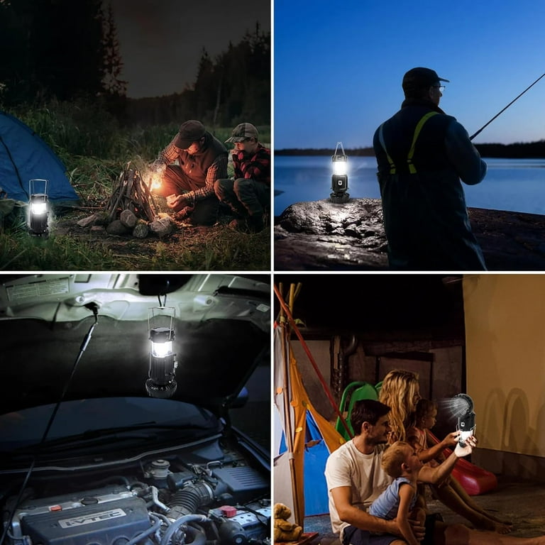 Keyrank Solar Rechargeable LED Camping Lantern with Fan photo 7