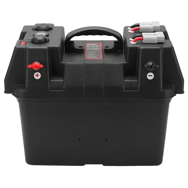 Boîte à Batterie RV, Moteur de Pêche Multifonctionnel Entièrement Équipé Centre de Puissance ABS pour RVs pour Yachts