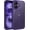 Deep Purple, variant on Compatible with iPhone 16 Plus Case for Magnetic iPhone 16 Plus Phone Case [Compatible with Magsafe] Slim Translucent Matte Shockproof Bumper Drop Protection Women Boy Cover, Lemon Yellow