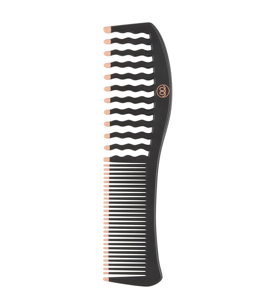 Conair The Curl Collective Assorted Combs, Black, 3 Count