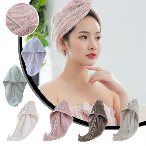 Hair Towel,Hair Turbans For Wet Hair,Drying Hair Wrap Towels For Curly Hair Women Hair Towel Wrap,Quick Dry Hair Towels For Women LongCurly,Thick Hair,Su