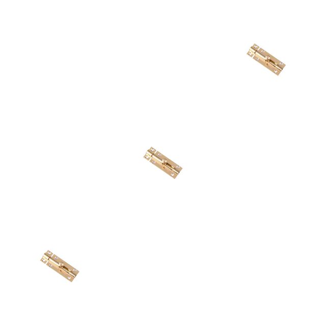Scienceny Pernos de puerta Estilo deslizante Juego de tornillos de bloqueo de pestillo Cobertizo Puerta de casa Muebles Bisagras de seguridad Accesorios Type1 NO1 Scienceny CBP393003