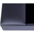 Classic Black Leather Enhanced Conference Room Organizer - Walmart.com