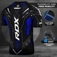 thumbnail image 6 of RDX IMMAF Approved Half Sleeves Compression T-Shirt, Flexible Men Shirt for Competition Level and Training Sessions, Athletic Fit Breathable Top for MMA Muay Thai Kickboxing Sparring and Grappling, 6 of 6