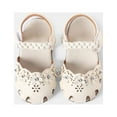 thumbnail image 2 of NOKIO Kids Princess Closed Toe Sandals Kids Summer Camp Sandals Girls' Summer Sandals Girls Soft Closed Toe Princess Flat Toe Half Sandals With Bow Shoes Summer Sandals, 2 of 7