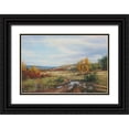 thumbnail image 1 of Cernov, Ivan 18x13 Black Ornate Wood Framed with Double Matting Museum Art Print Titled - During September, 1 of 4