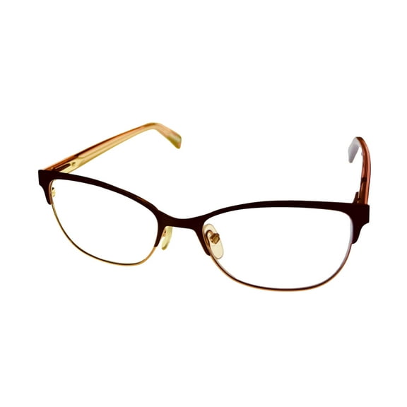 Zadig & Voltaire Womens Red Gold Rectangle Metal Frame,VZV114 0E59. 54mm