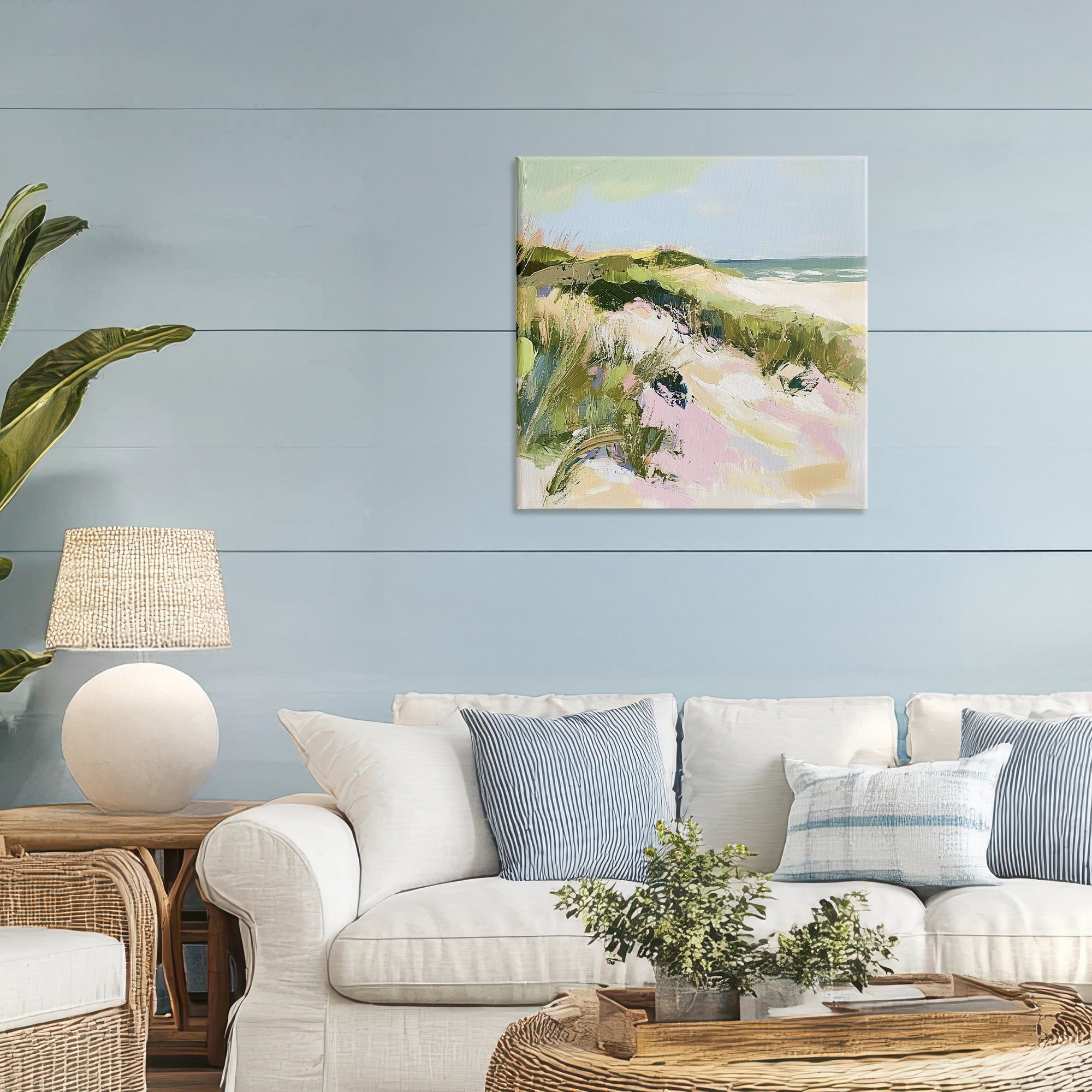 Stupell Industries Pastel Coastal Dunes at Sunrise Canvas Wall Art, design by Heidi Kuntz