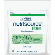 Nutrisource Fiber Unflavored 4 Gram Container Individual Packet Powder, 10043900976485 - CASE OF 75
