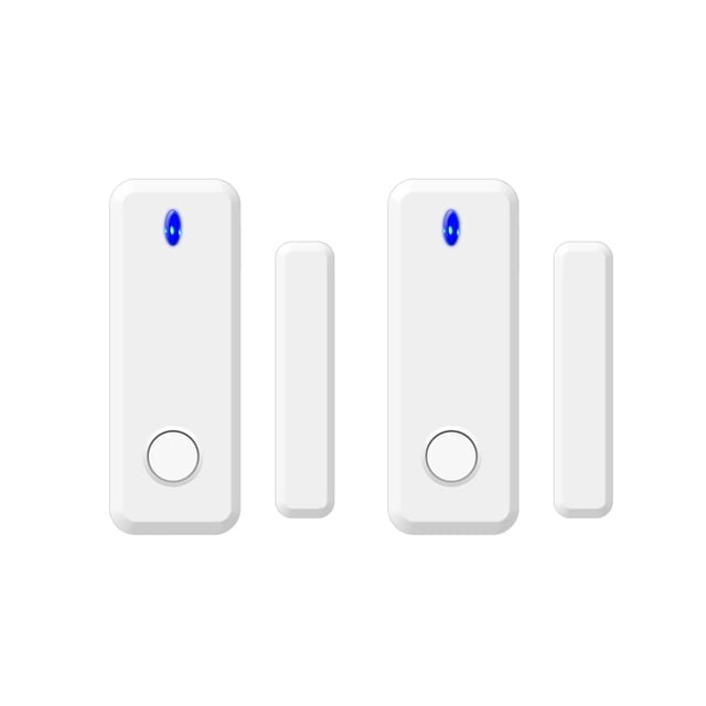 Door Magnet Sensor, Wireless Home Window Detector for Alarm System App Notification Alerts Family Safety