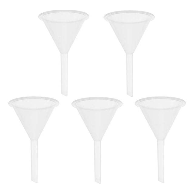 CUITING Petit Entonnoir pour Huiles Essentielles Mini Miniature 5 Pcs