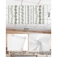 thumbnail image 5 of Fluorescent Light Covers for Ceiling Lights 4 Pack, Sage Green Botanical Magnetic Classroom Light Covers 4x2 Feet, Summer Botanical Leaf Vertical Stripes Fluorescent Ceiling Filters for Office, 5 of 7