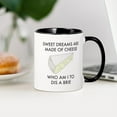 thumbnail image 3 of CafePress - Sweet Dreams Are Made Of Cheese Mugs - 11 oz Ceramic Mug - Novelty Coffee Tea Cup, 3 of 4