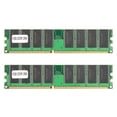 thumbnail image 1 of 2 Pack 1GB 226MHz PC2100 16-Grain DDR Desktop Memory Module, Fully Compatible, Double-Sided, 1 of 4