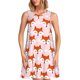 thumbnail image 1 of Fotbe cute fox pink Vestido de Verano sin Mangas para Mujer – Vestido Midi Línea A, Estilo Camiseta Floral, Vestido Playero Casual y Fluido, 1 of 7