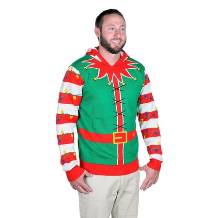 rwb unisex the elf pom pom hooded ugly christmas sweater red walmartcom - Ugly Christmas Sweaters At Walmart rwb unisex the elf pom pom hooded ugly christmas sweater red walmartcom - Ugly Christmas Sweaters At Walmart