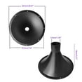 thumbnail image 3 of 8.07in Speaker Treble Horn Repair Parts 20.5cm Diameter Horn Tight Coverage Pattern Perfect Applications Loudspeaker, 3 of 7