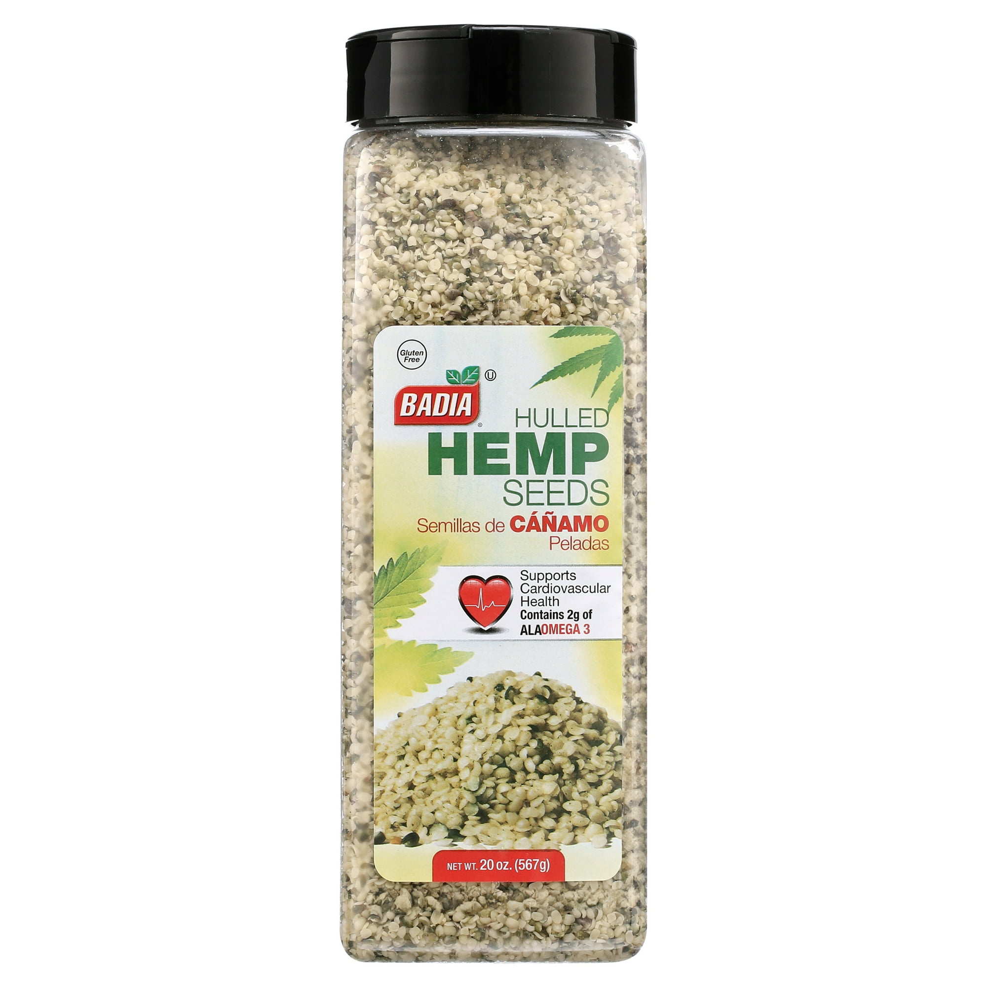 Badia Hulled Hemp Seeds, 1.3 Lb