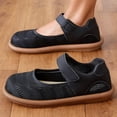 thumbnail image 6 of CAIXAI Orthopedic Shoes for Women Arch Support Sneakers for Women Classic Closed Toe Slip on Walking Shoes with Wide Width Mesh Knitted Mary Jane Flats Hands Free Workout Gym Shoes, 6 of 8