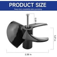 thumbnail image 4 of 9995266-R1 Pool Cleaner Impeller for Maytronics Dolphin Premier/DX6/DX5S/M200/M400/M500/Nautilus/Nautilus CC/Nautilus CC Plus/Triton/Triton PS Plus Robotic Pool Cleaners, 4 of 5
