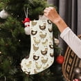 thumbnail image 5 of Lsque Chicken Cartoon Pattern 18 Inch Christmas Stockings, Festive Holiday Stocking for Christmas Decorations Holiday Decor, 5 of 7