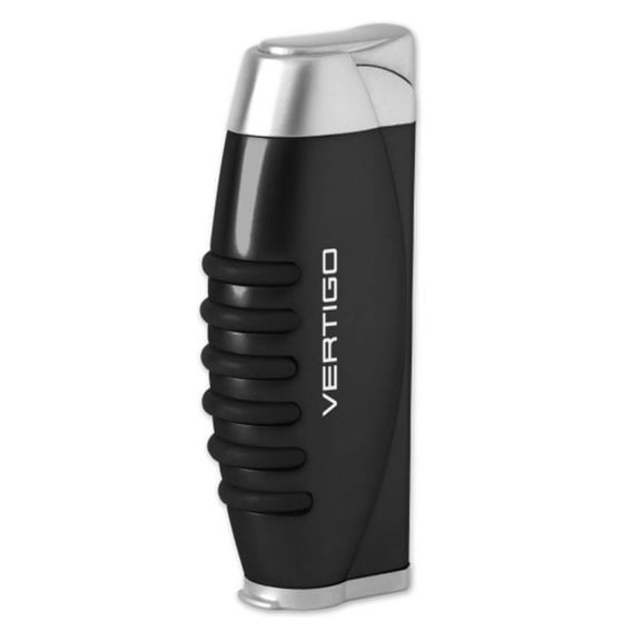Vertigo Blitz Single Torch Lighter w/ Fold-Out Punch