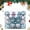 B, variant on 48 Piece Christmas Ball Ornaments Set Multiple Styles Sizes Colors for Tree Decoration Holiday Home Decor Party Supplies and Festive Display Accessories