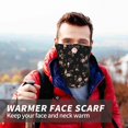 thumbnail image 7 of Neck Gaiter Face Cover Scarf, Pink flowers A Soft Face Sun Mask Cover Scarf Headband Cooling Sweat Absorbing Bandanas Hiking Cycling Running, 7 of 7