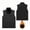 Black, variant on Sentmoon Vest Fall Fashion Men's Casual Solid Reversible Fleece Lined Waterproof Multi Pocket Outdoor Cargo Sleeveless Jacket Husband Gifts for Christmas for Travel and Packable Convenience XXXXXL