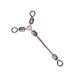 thumbnail image 5 of 15 piezas Durable en forma de Y giratorios de 3 vías anzuelo de pesca señuelo conectores accesorio de aparejos(12#) YUNYI BRAND Deportes, 5 of 8