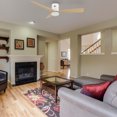 thumbnail image 6 of 52" 3 Blade Flush Mount Smart Wifi Ceiling Fan with Dimmable Light and Remote, 6 of 7