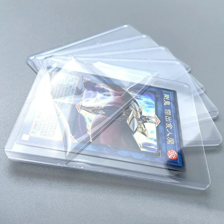 Samerd 100pc Top Loader and 100pc Penny Sleeves, Trading Card Sleeves  Holder Fit for MTG, Yugioh, Pokemon Card,Sports Cards, Baseball Card, Cards