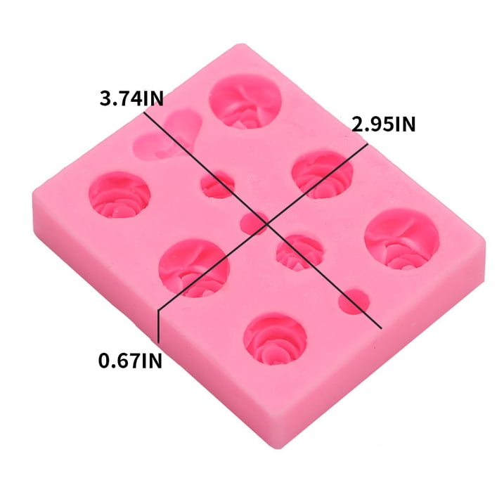 Wosthever Molde para pasteles, rebanador de galletas, sin rebabas, lavable, práctico aparato de cocina, galleta, interesante molde para dulces, Herramientas y accesorios para hornear