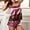 Pink, variant on HaoXianJian Women's underwear Lace Mesh Babydolls Strap Nightgown Open Front Sleepwear Spaghetti V Neck Chemise Side Slit Nightie