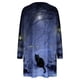thumbnail image 5 of Vestido suelto de manga larga con estampado de Halloween y cuello redondo para mujer de talla grande de otoño Pompotops hdfakjf3288, 5 of 5