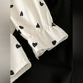 thumbnail image 6 of YOUYEDIAN Kids Casual Long-Sleeve Set, Comfortable Daily Wear Outfits Black 7Y, 6 of 6
