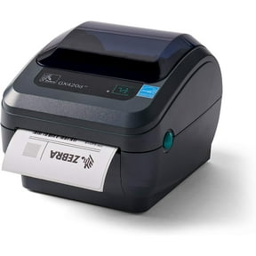 Restored Zebra GX420d Direct Thermal Label Printer 203 DPI USB Serial Ethernet Network (Refurbished)