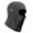 Gray, variant on Oasiva Halloween Balaclava Beanies Hat Funny Black Mask Robber Head Covering Party Holiday Full-Head Mask Balaclava