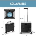 thumbnail image 3 of CleverMade Gear Hauler Pro 55L Collapsible Heavy-Duty Utility Tote, Tide Foam, 3 of 8
