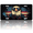Bald Eagle with Sunglasses against American Flag in Urban - art Style, variant on 1 Pcs License Plate Covers & Frames, Purple Butterfly among Dark - hued Leaves For Decorative Front, Aluminum License Plate Covers & Frames Cover For Men Women, 12" X 6"