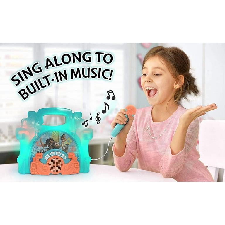 Disney Princess Moana Sing Along Karaoke Boombox, Children's Music
