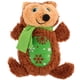 thumbnail image 1 of KAKOWELY Juguete para perros con sonido chirriante, juguete interactivo para perros, juguete de peluche para masticar para la dentición, juguete de peluche con forma de oso para perros., 1 of 4