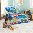 thumbnail image 6 of Everyday Kids 4 Piece Bedding Sets, Toddler Bed with Comforter, Flat Sheet, Fitted Sheet, Pillowcase, 6 of 7