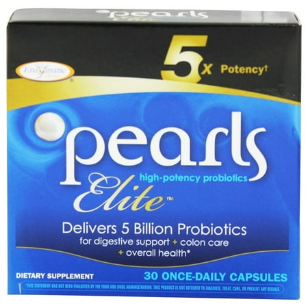 Enzymatic Therapy - Perles Elite Suractivé Probiotiques - 30 Capsules